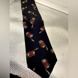 “Spill the Beans” Men’s Vintage Novelty Necktie